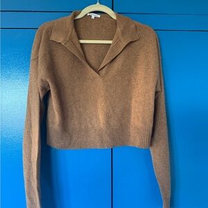 Reformation cashmere polo